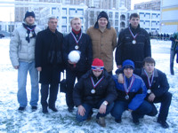 Георгий Ярцев и Сергей Горлукович поздравляют Фаворит, 11 ноября 2006